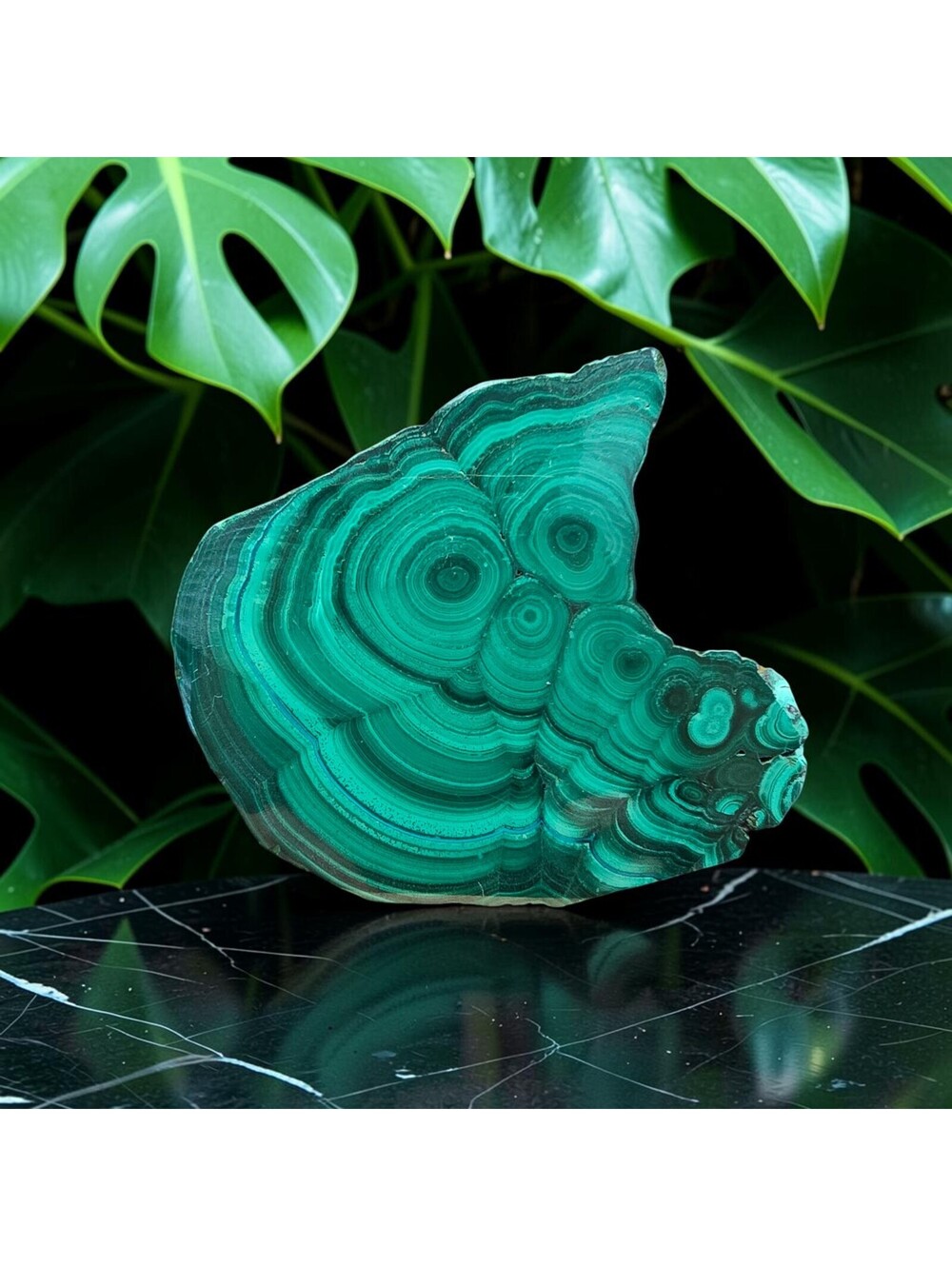 A320. High-quality Malachite Natural Crystal Slab